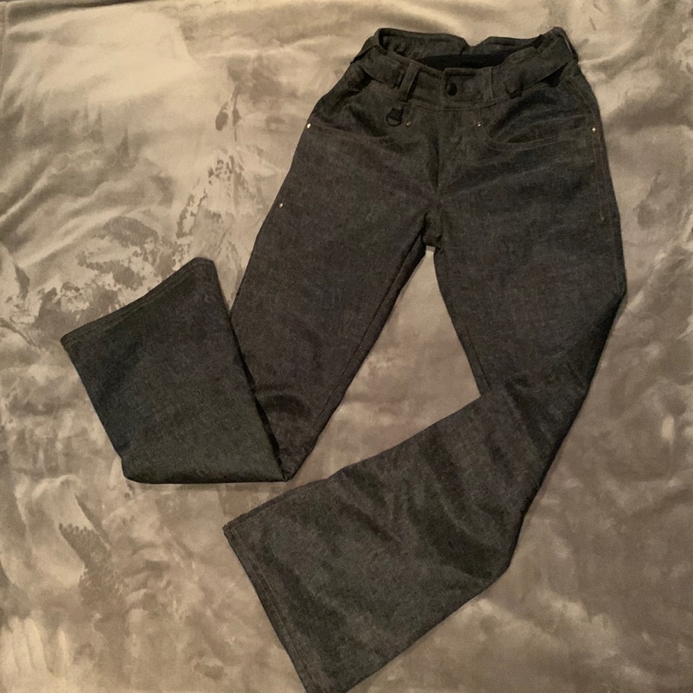 Women’s Snow/ski pants, “denim” color